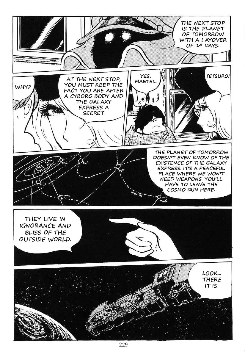 Read Galaxy Express 999 chapter 10 image 1 on Lezhin