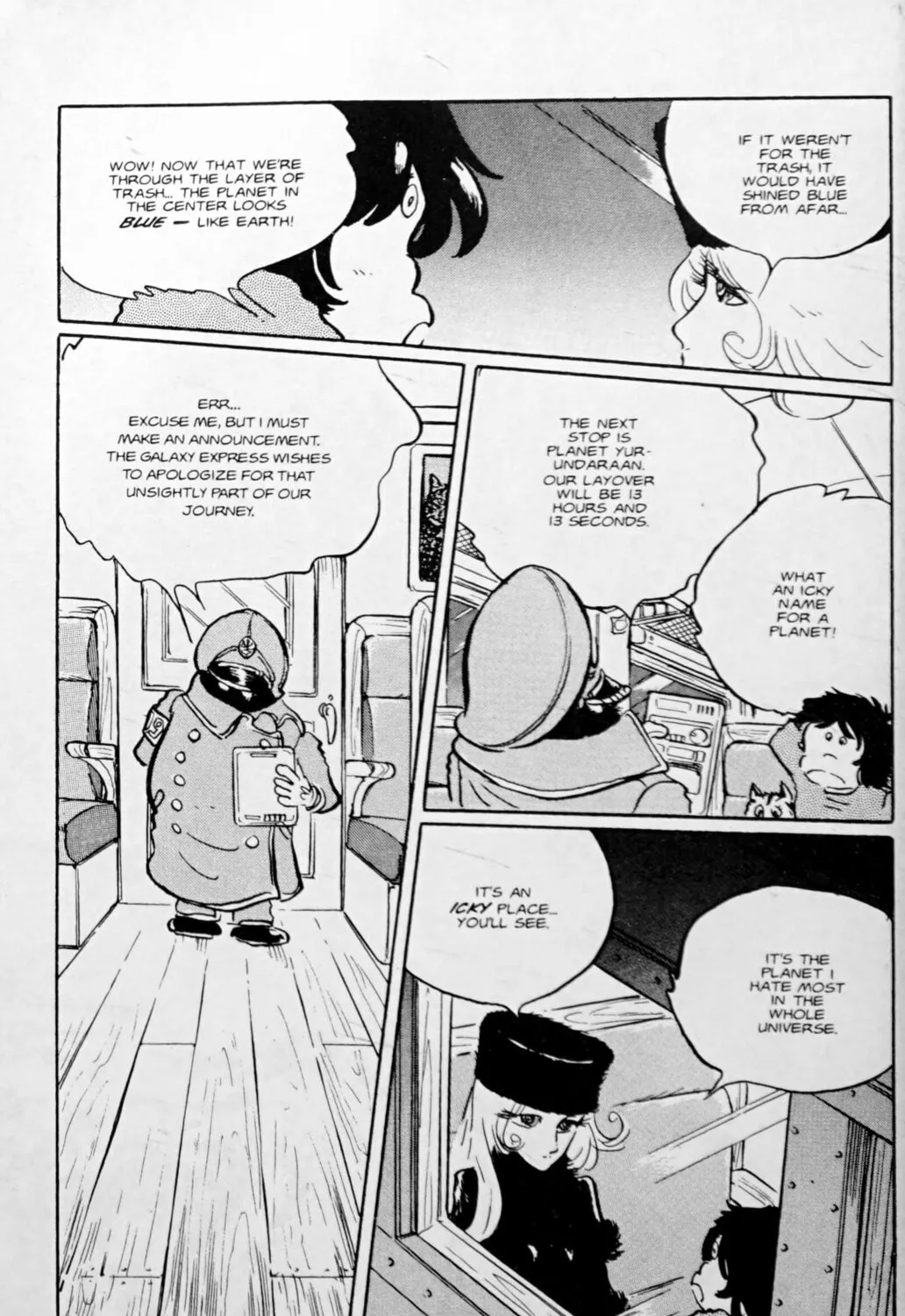 Read Galaxy Express 999 chapter 114.1 image 14 on Lezhin