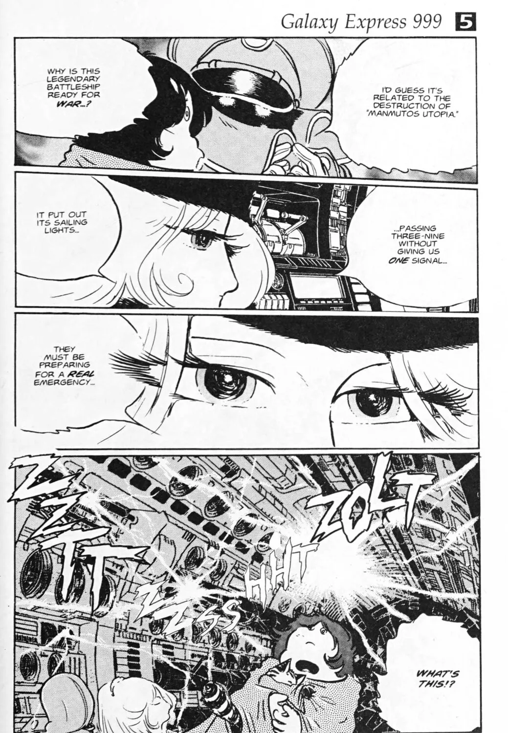 Read Galaxy Express 999 chapter 116.1 image 24 on Lezhin