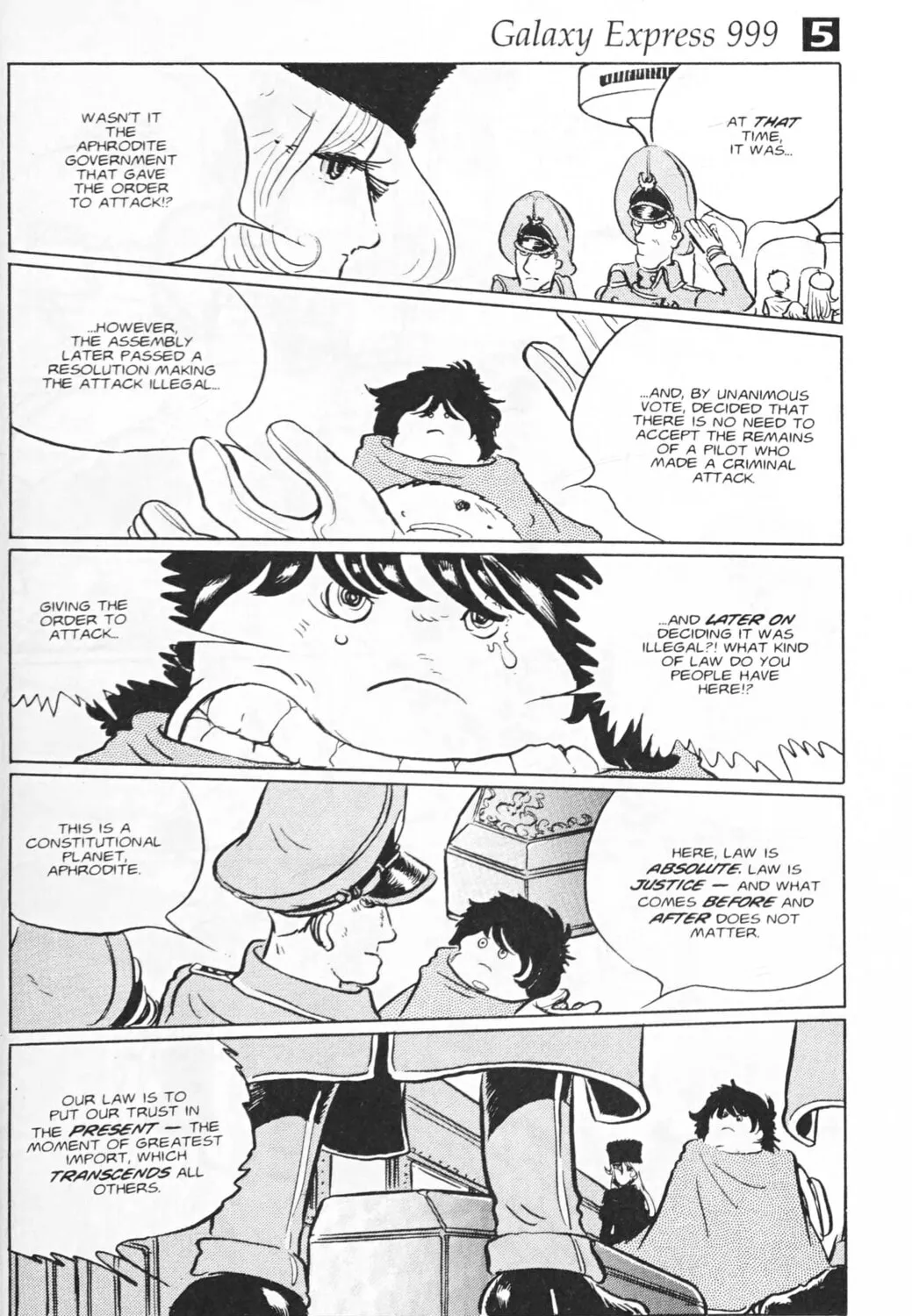 Read Galaxy Express 999 chapter 118.1 image 18 on Lezhin