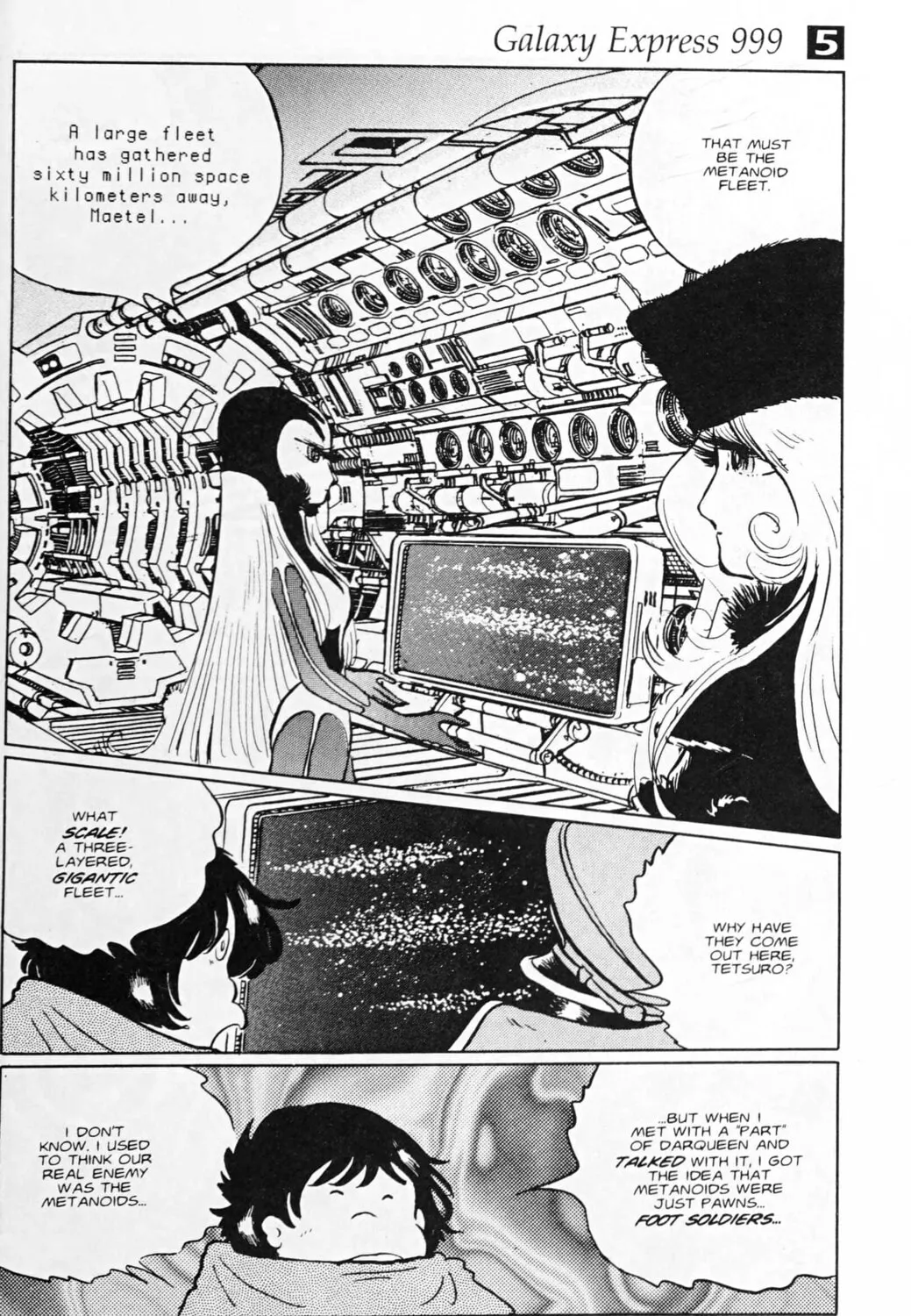 Read Galaxy Express 999 chapter 118.1 image 6 on Lezhin