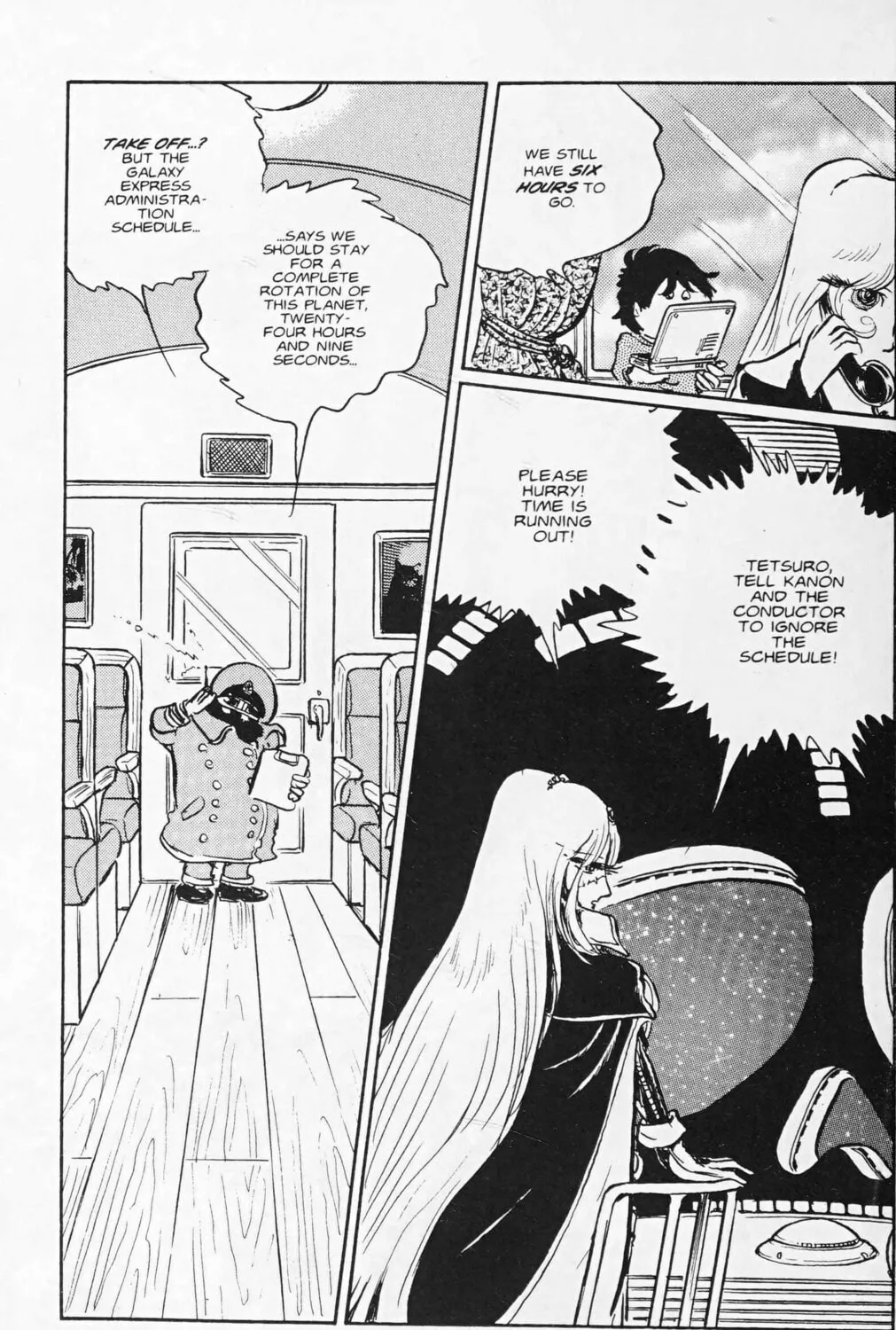 Read Galaxy Express 999 chapter 121.1 image 12 on Lezhin