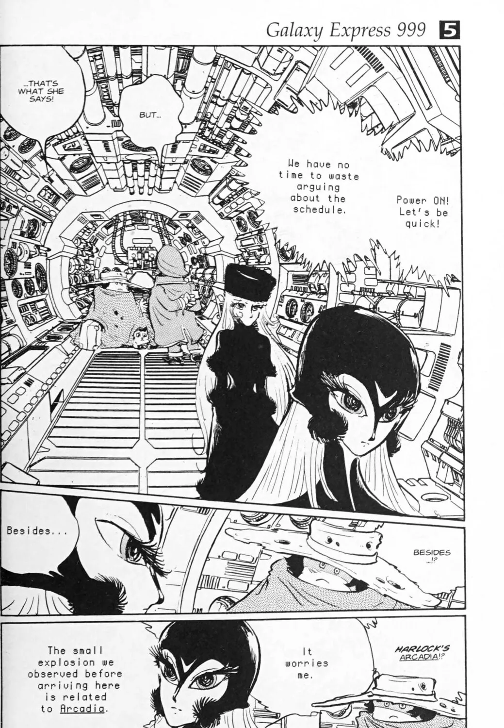 Read Galaxy Express 999 chapter 121.1 image 14 on Lezhin