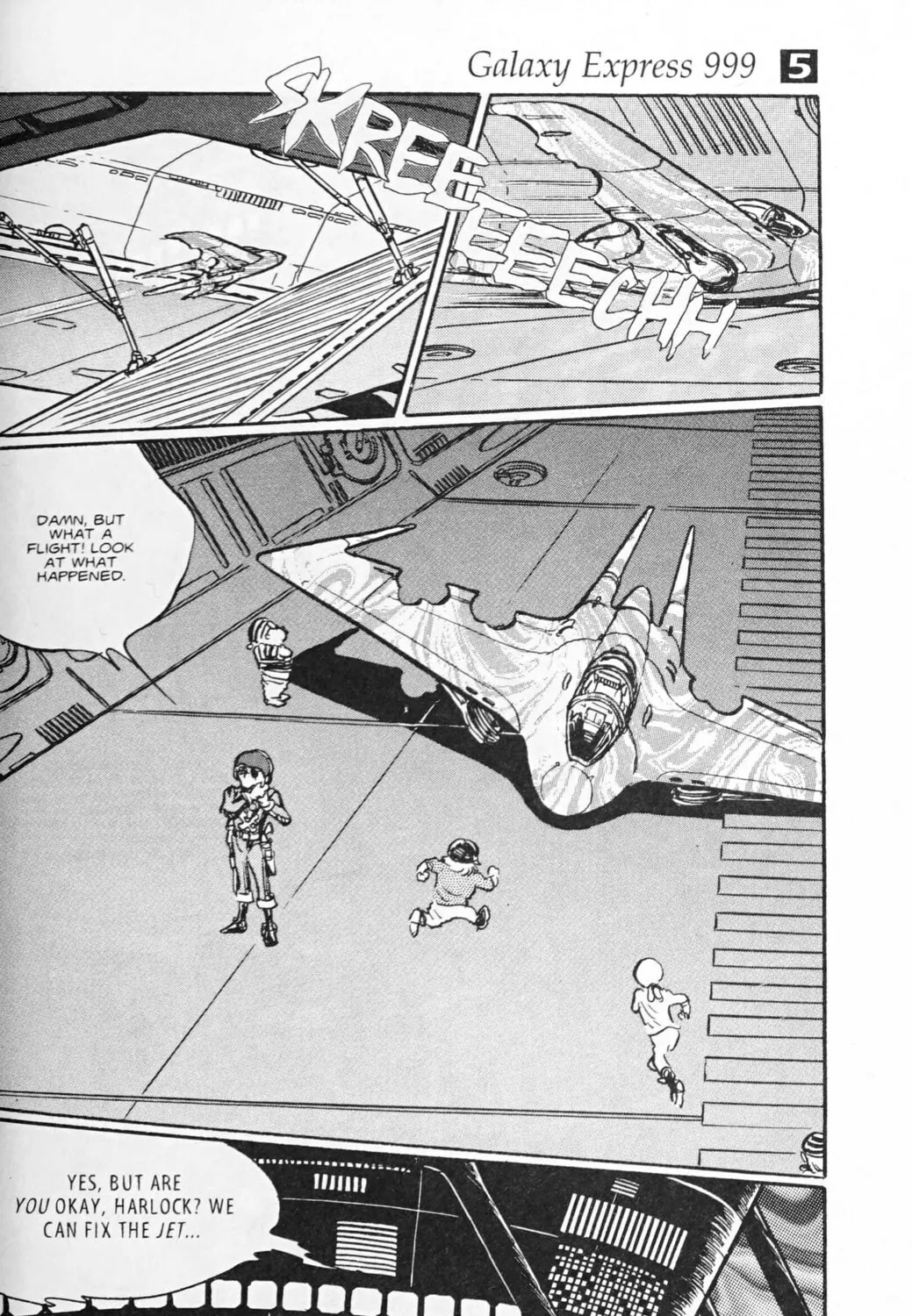 Read Galaxy Express 999 chapter 121.1 image 18 on Lezhin