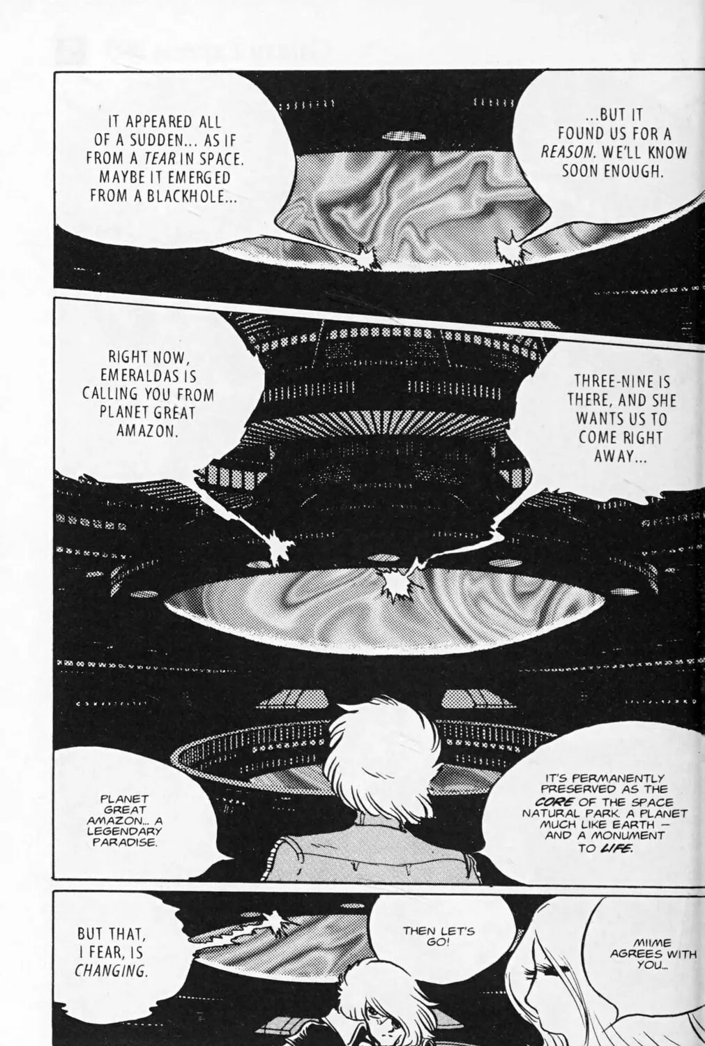 Read Galaxy Express 999 chapter 121.1 image 24 on Lezhin