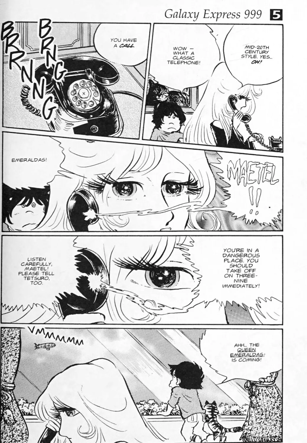 Read Galaxy Express 999 chapter 121.1 image 6 on Lezhin