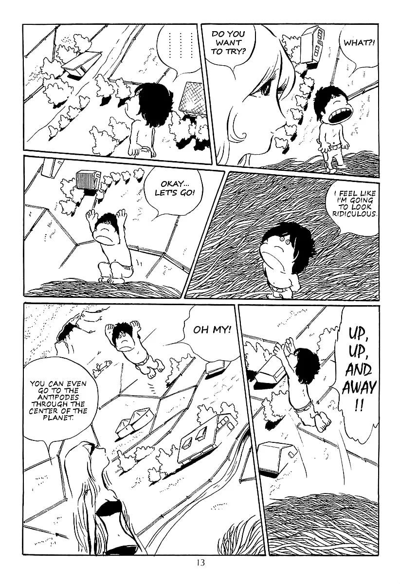 Read Galaxy Express 999 chapter 13 image 12 on Lezhin