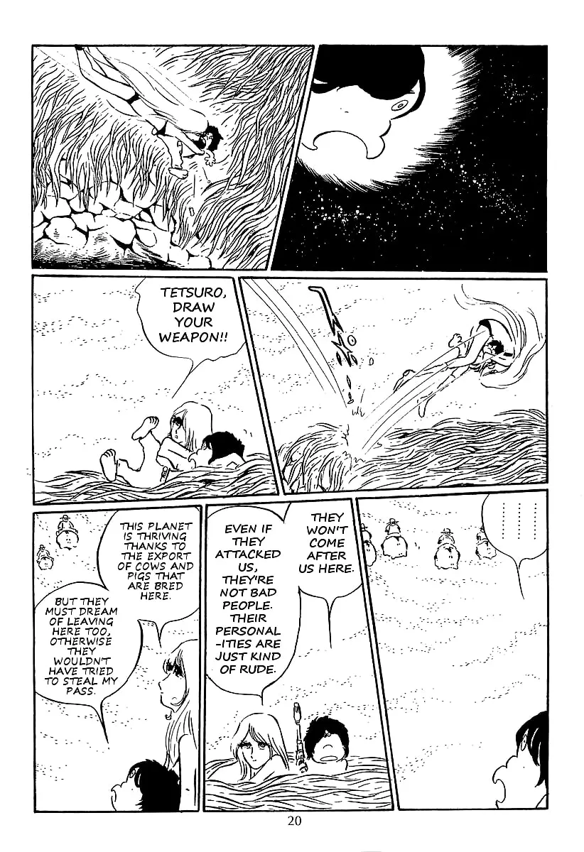 Read Galaxy Express 999 chapter 13 image 19 on Lezhin