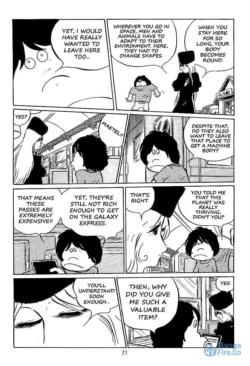 Read Galaxy Express 999 chapter 13 image 20 on Lezhin