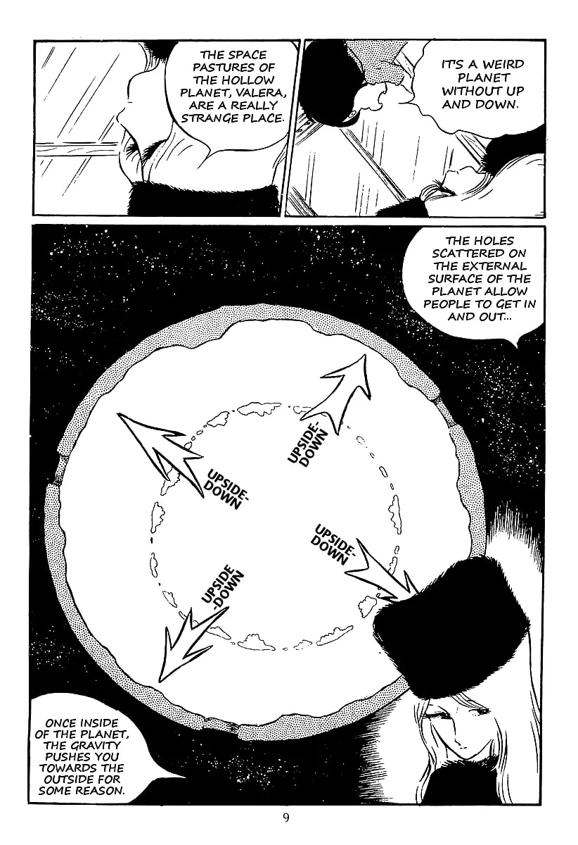 Read Galaxy Express 999 chapter 13 image 9 on Lezhin