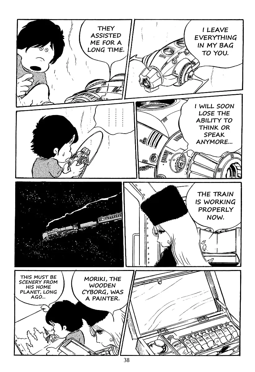 Read Galaxy Express 999 chapter 14 image 15 on Lezhin