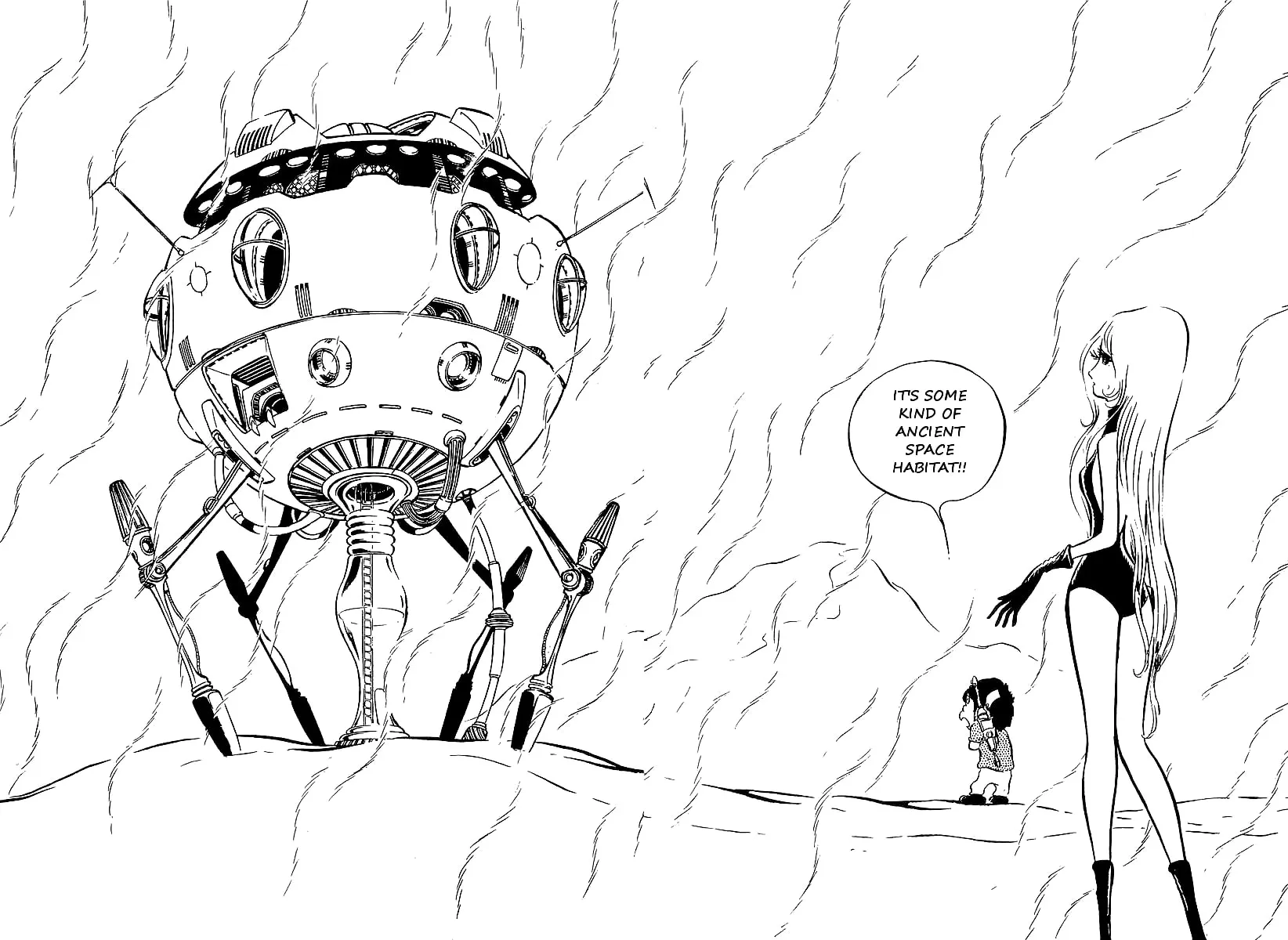 Read Galaxy Express 999 chapter 15 image 7 on Lezhin