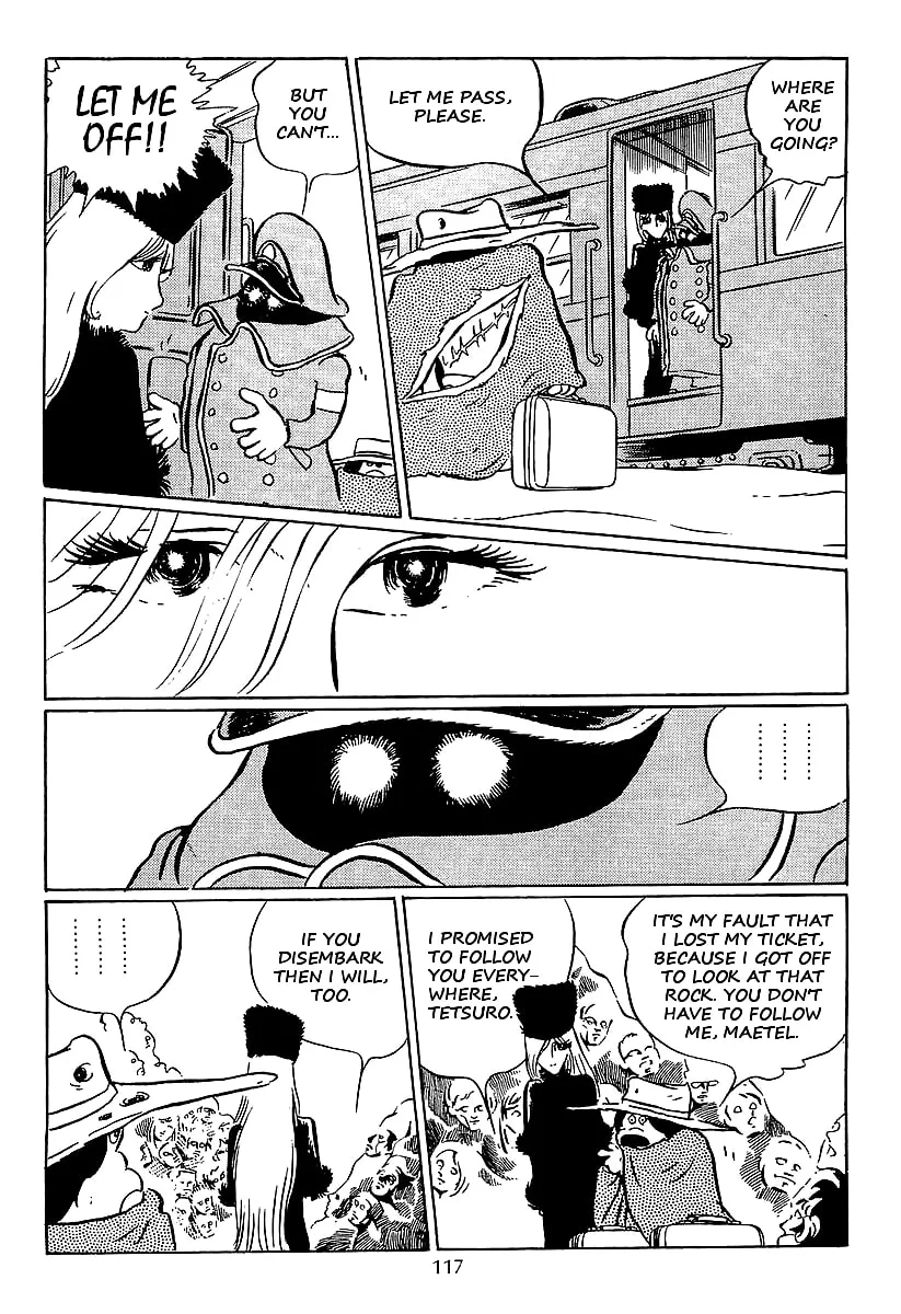 Read Galaxy Express 999 chapter 17 image 21 on Lezhin