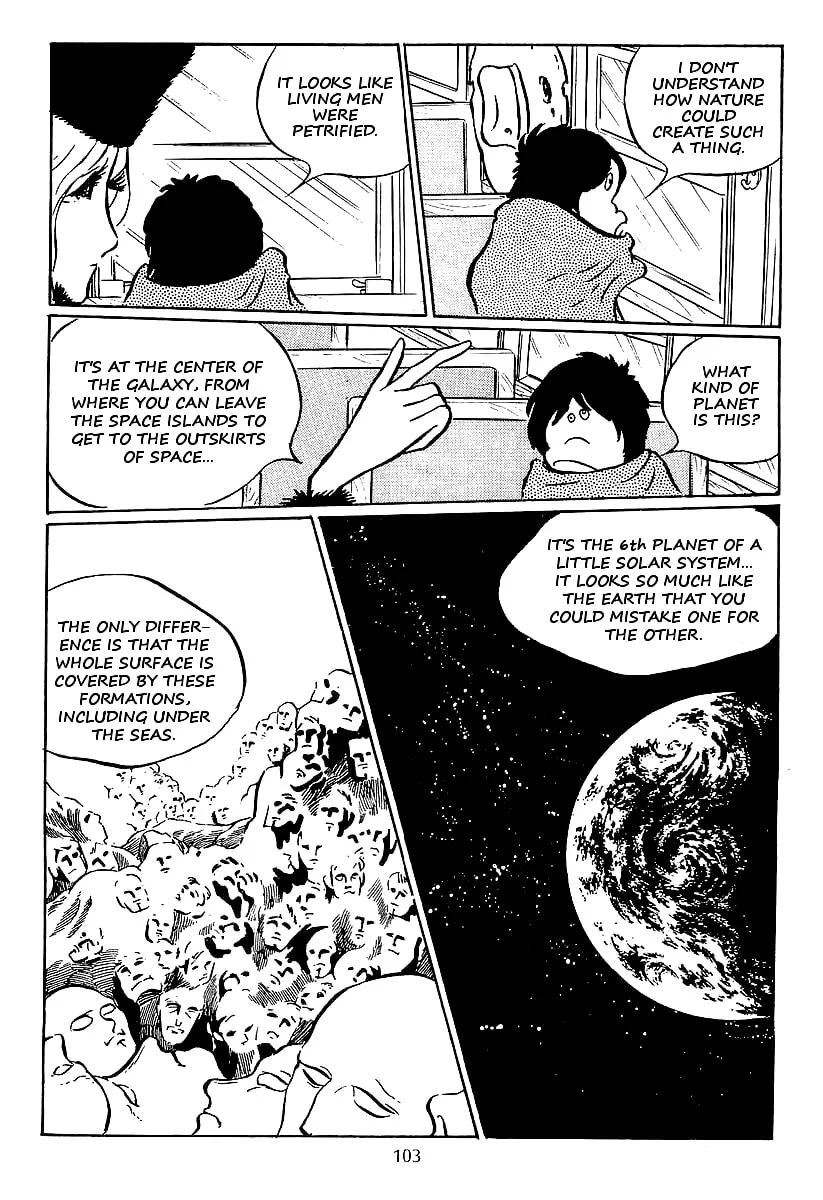 Read Galaxy Express 999 chapter 17 image 8 on Lezhin