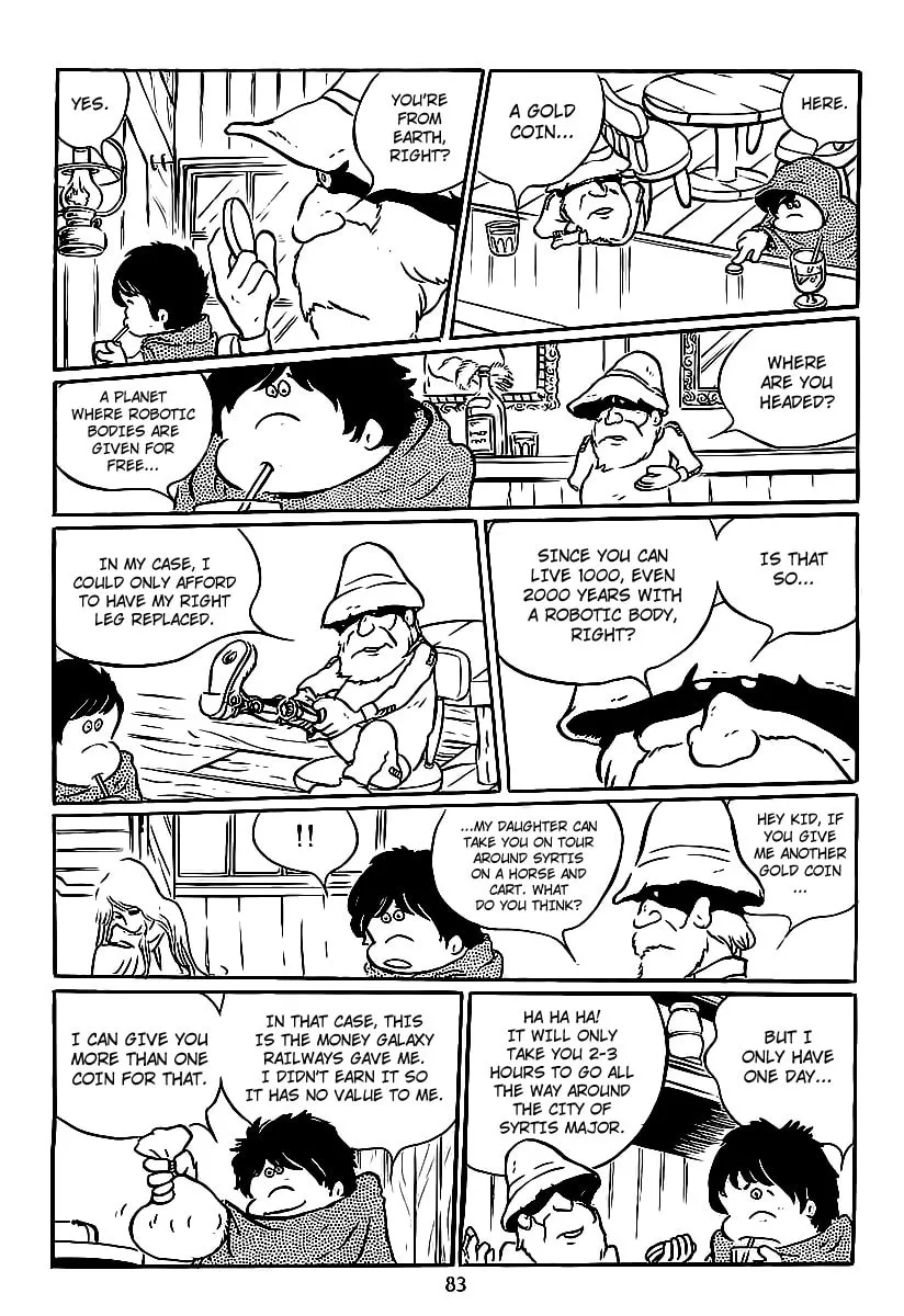 Read Galaxy Express 999 chapter 2 image 11 on Lezhin
