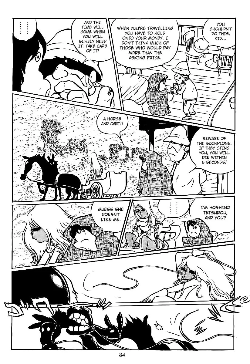 Read Galaxy Express 999 chapter 2 image 12 on Lezhin