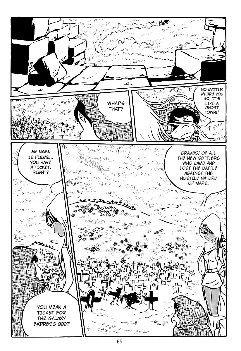 Read Galaxy Express 999 chapter 2 image 13 on Lezhin