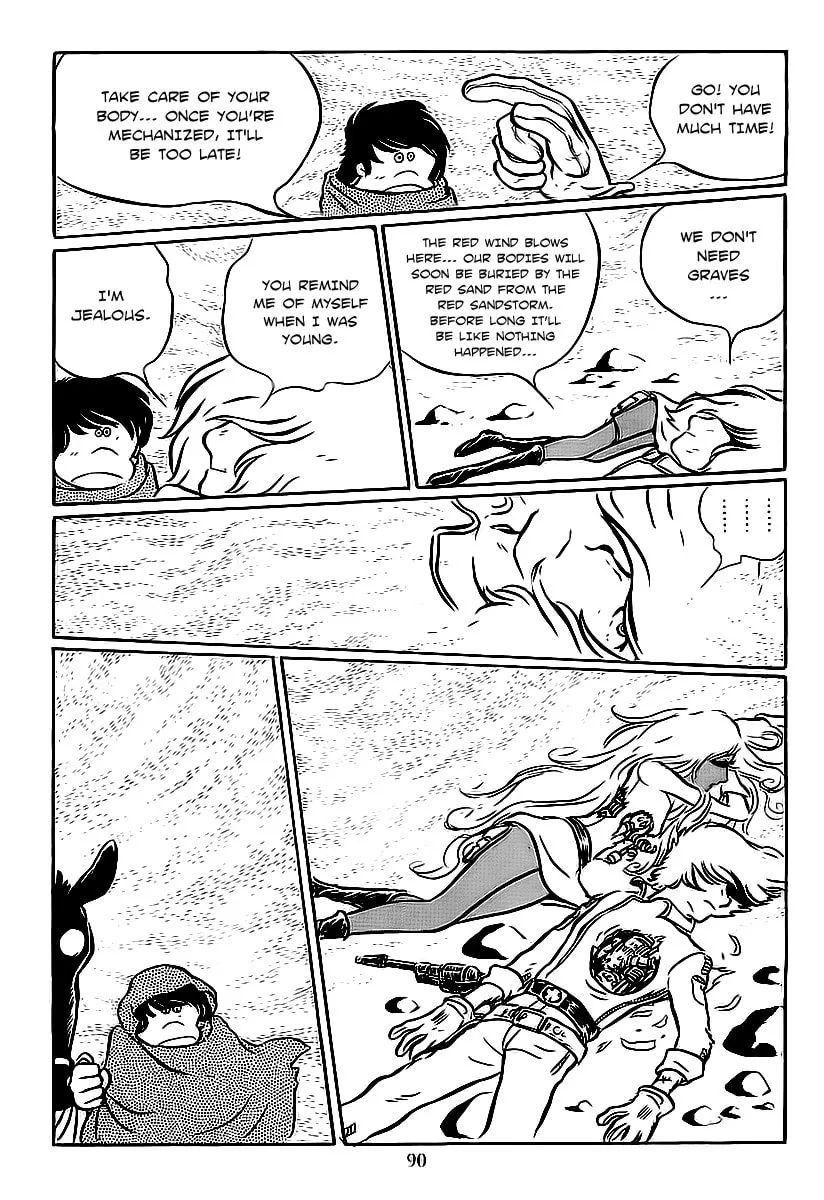 Read Galaxy Express 999 chapter 2 image 18 on Lezhin