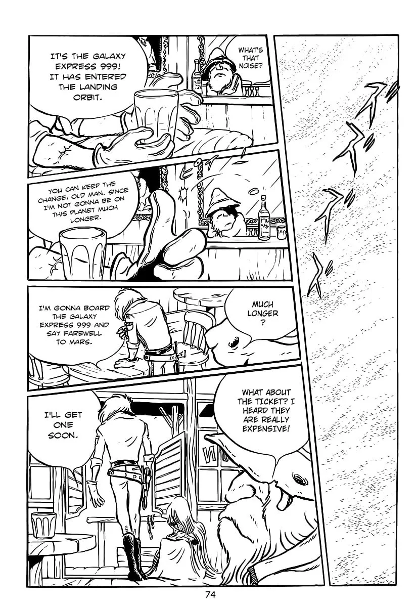 Read Galaxy Express 999 chapter 2 image 2 on Lezhin
