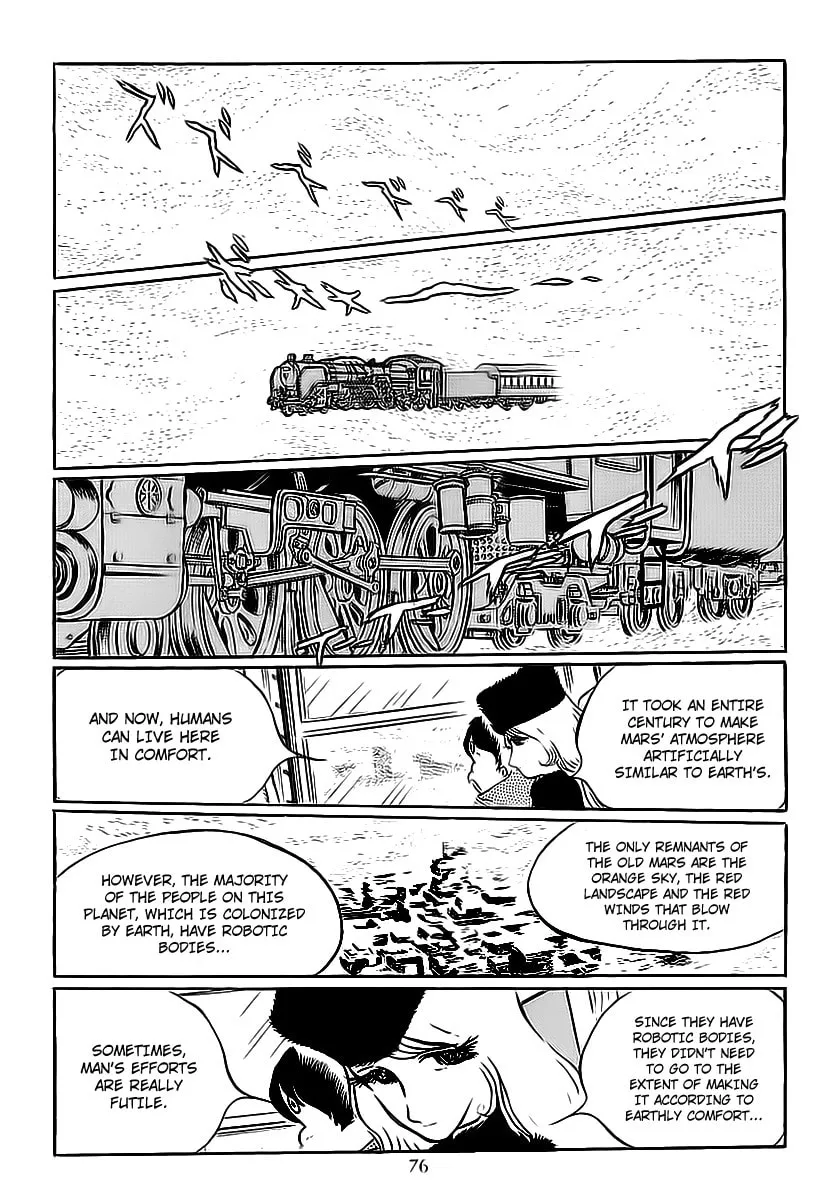 Read Galaxy Express 999 chapter 2 image 4 on Lezhin