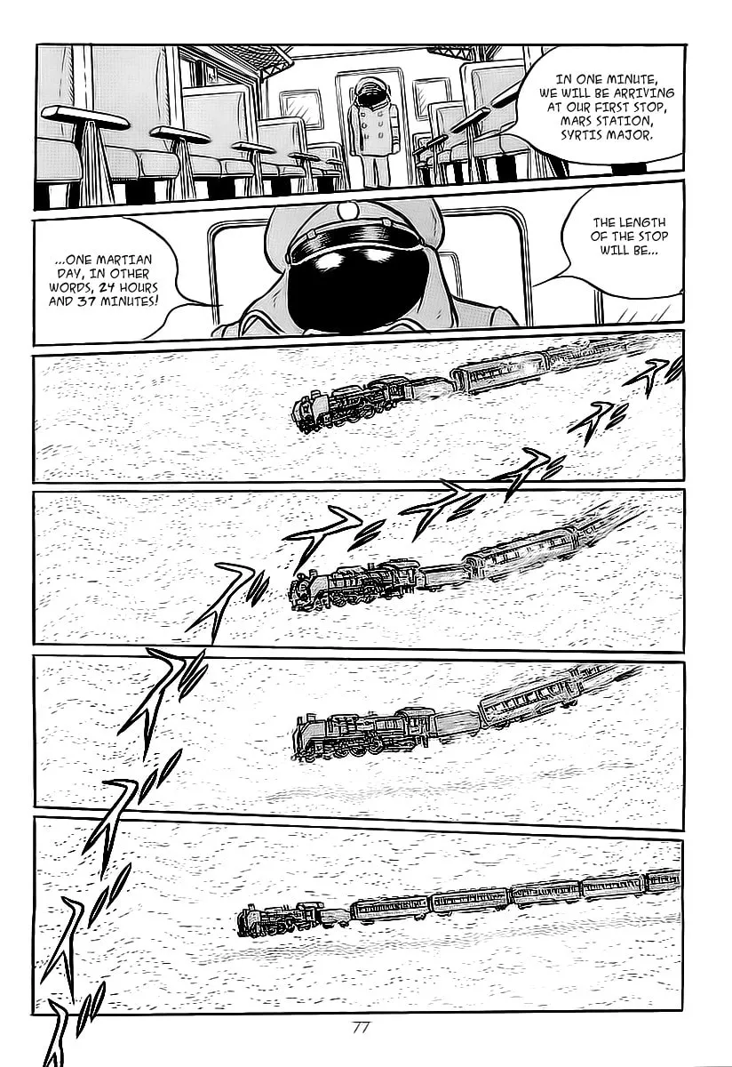 Read Galaxy Express 999 chapter 2 image 5 on Lezhin