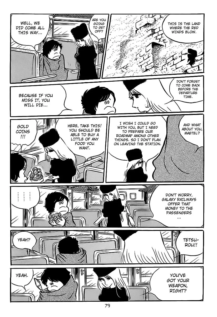 Read Galaxy Express 999 chapter 2 image 7 on Lezhin
