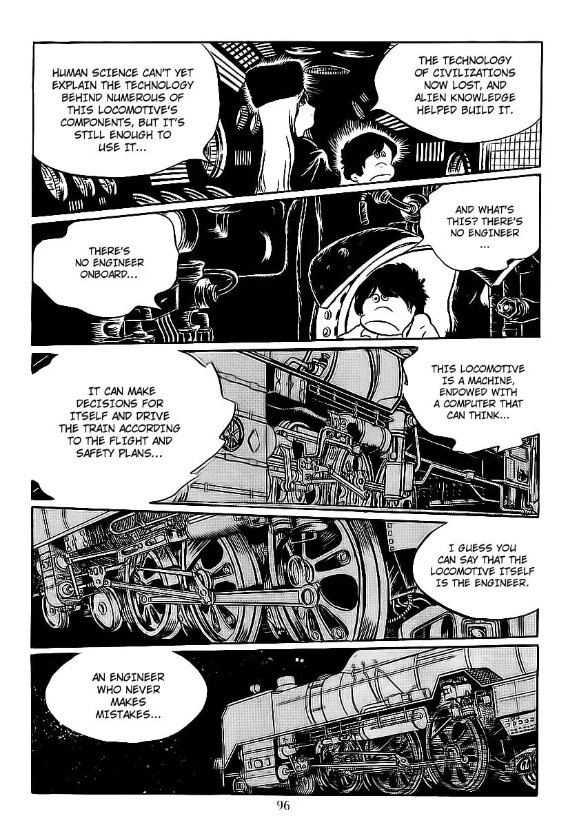 Read Galaxy Express 999 chapter 3 image 3 on Lezhin