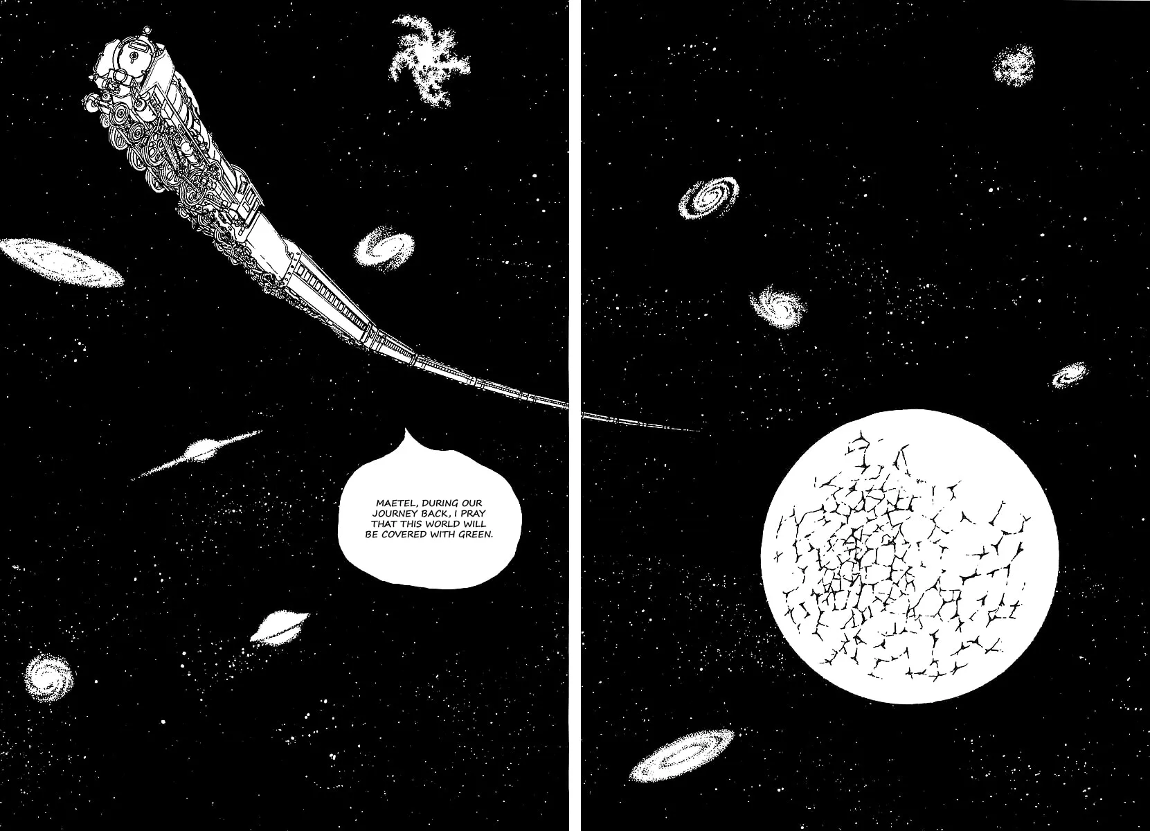 Read Galaxy Express 999 chapter 31 image 34 on Lezhin
