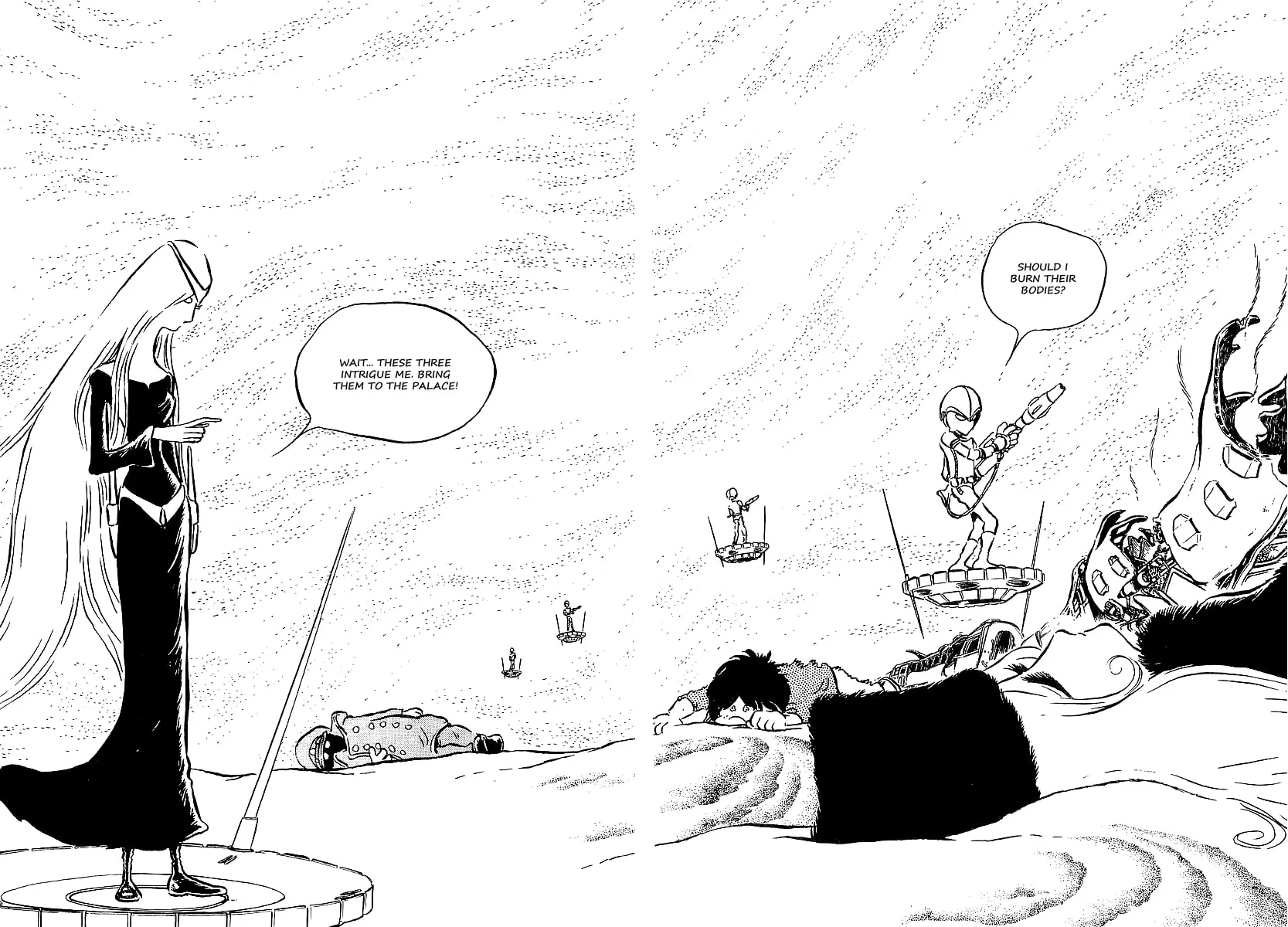 Read Galaxy Express 999 chapter 32 image 15 on Lezhin