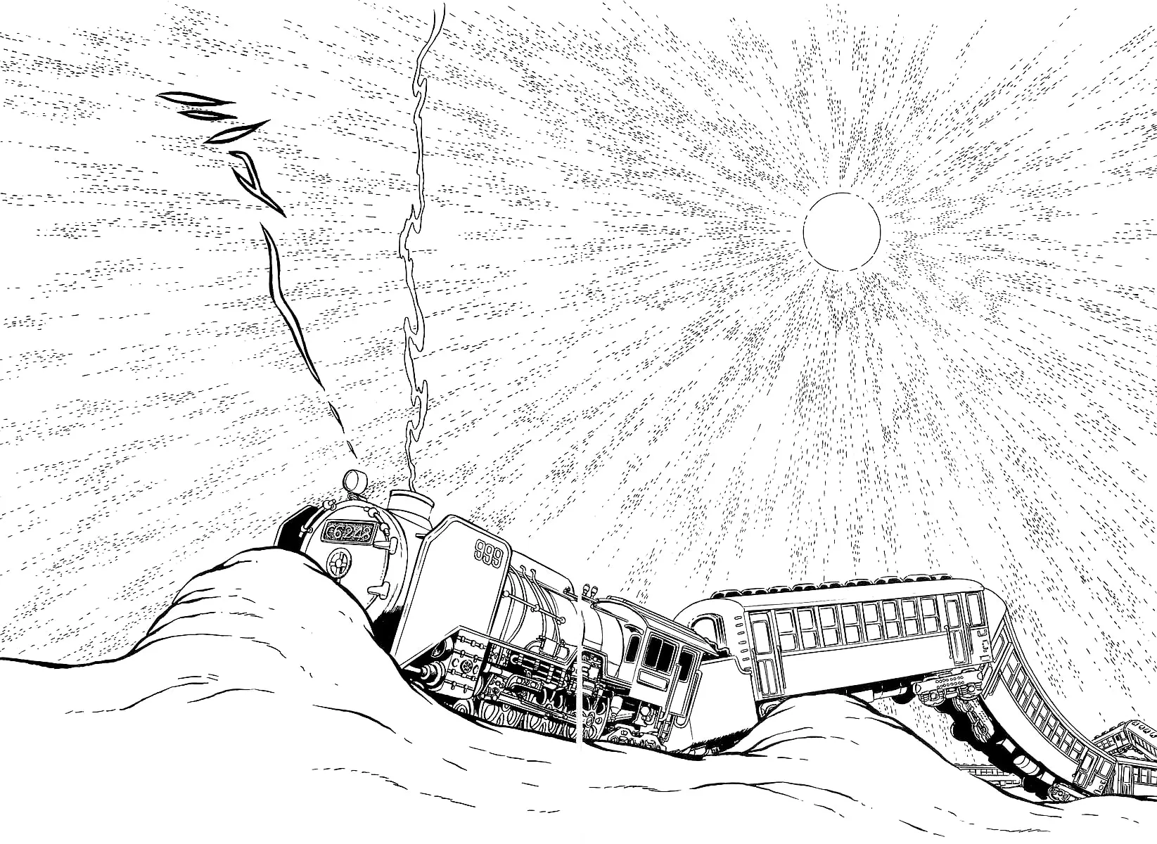 Read Galaxy Express 999 chapter 32 image 4 on Lezhin