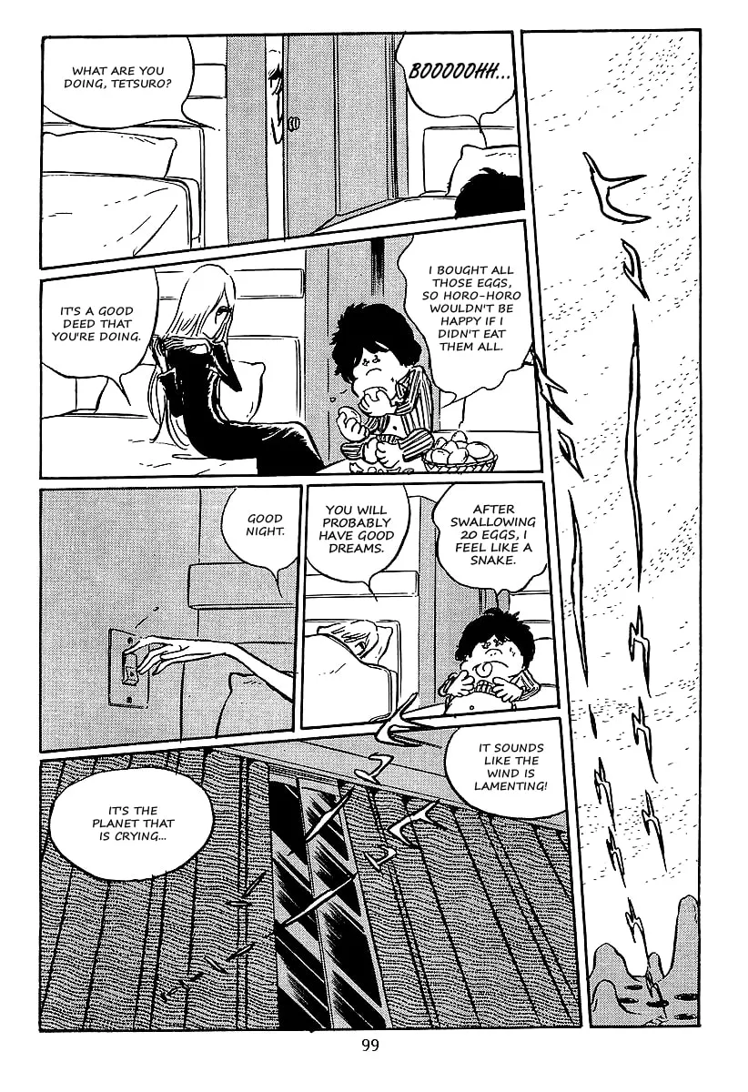 Read Galaxy Express 999 chapter 33 image 22 on Lezhin