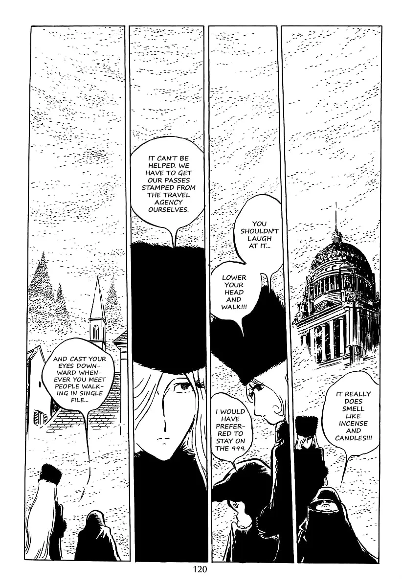 Read Galaxy Express 999 chapter 34 image 7 on Lezhin