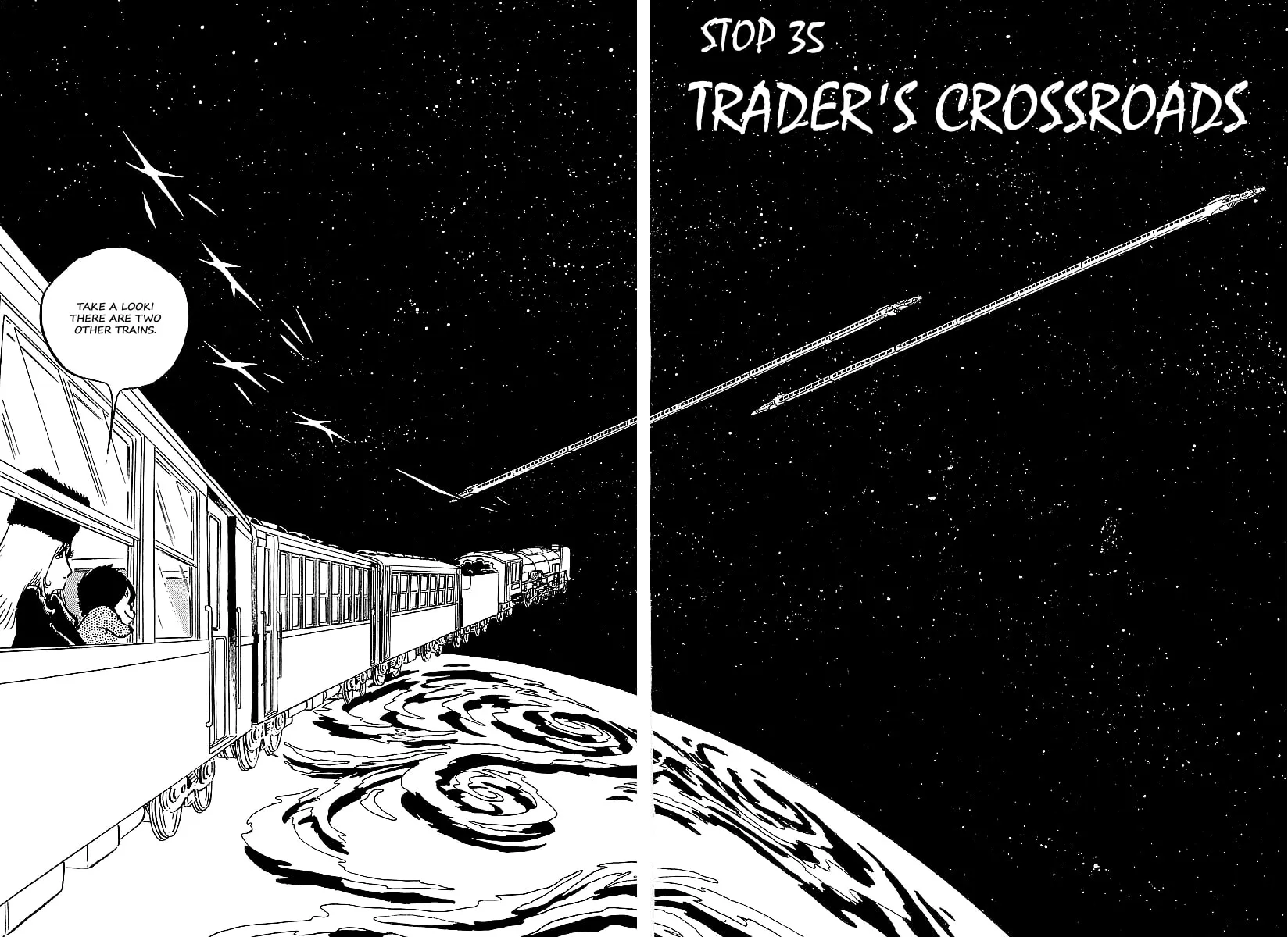 Read Galaxy Express 999 chapter 35 image 1 on Lezhin