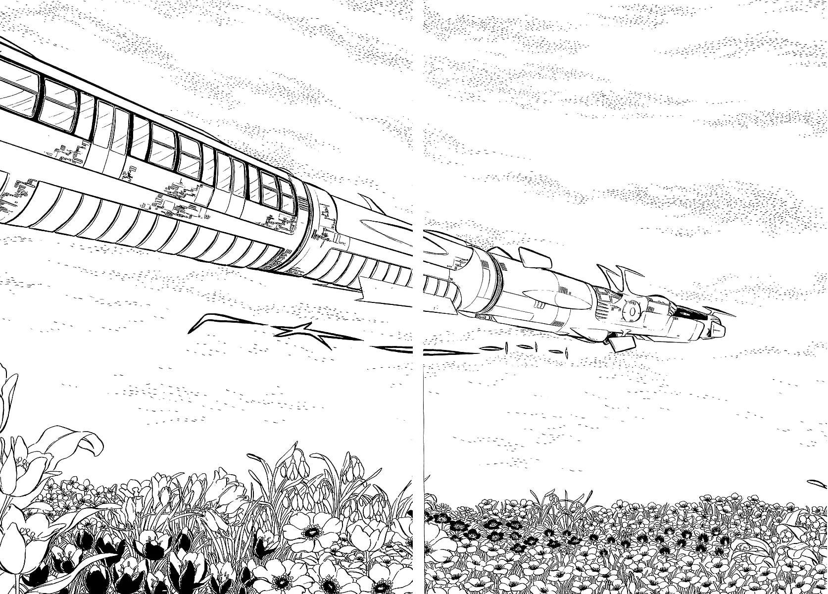 Read Galaxy Express 999 chapter 35 image 18 on Lezhin