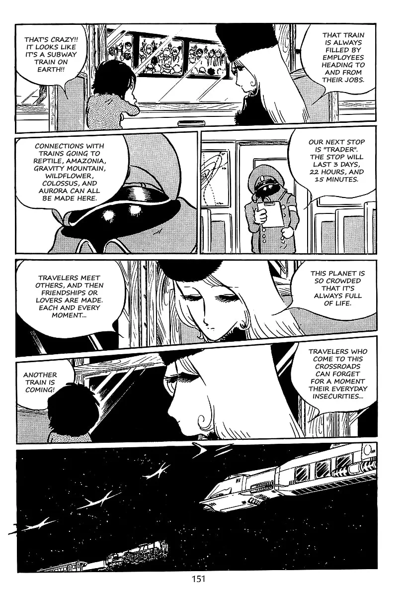 Read Galaxy Express 999 chapter 35 image 3 on Lezhin