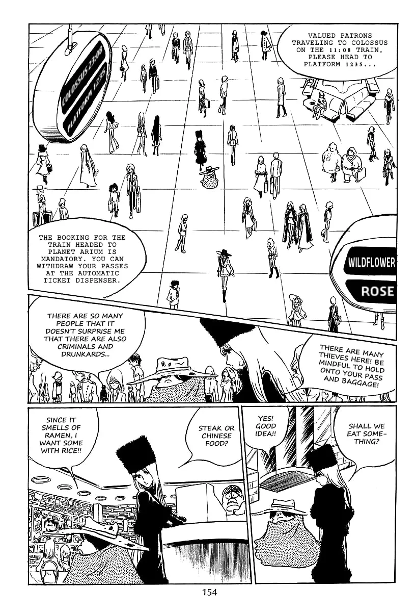 Read Galaxy Express 999 chapter 35 image 6 on Lezhin