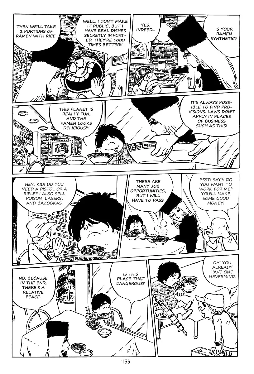 Read Galaxy Express 999 chapter 35 image 7 on Lezhin