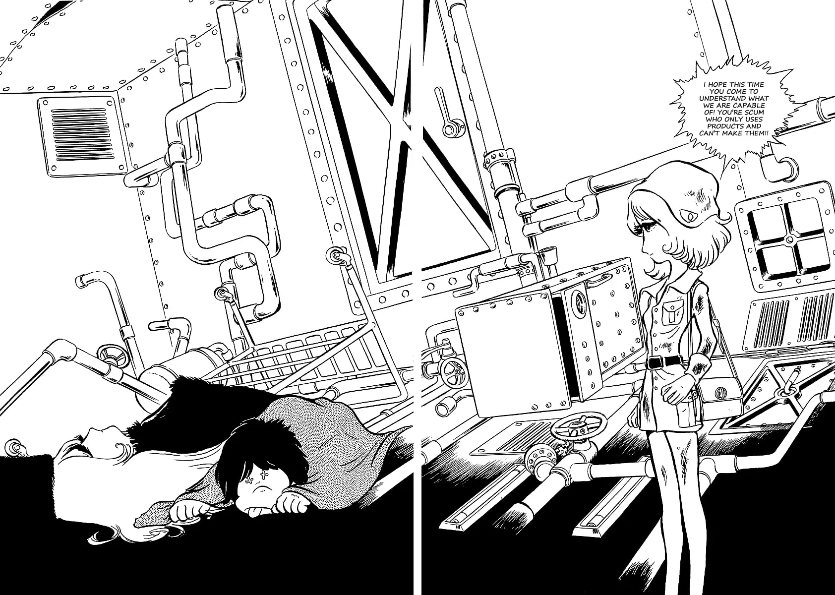 Read Galaxy Express 999 chapter 37 image 17 on Lezhin