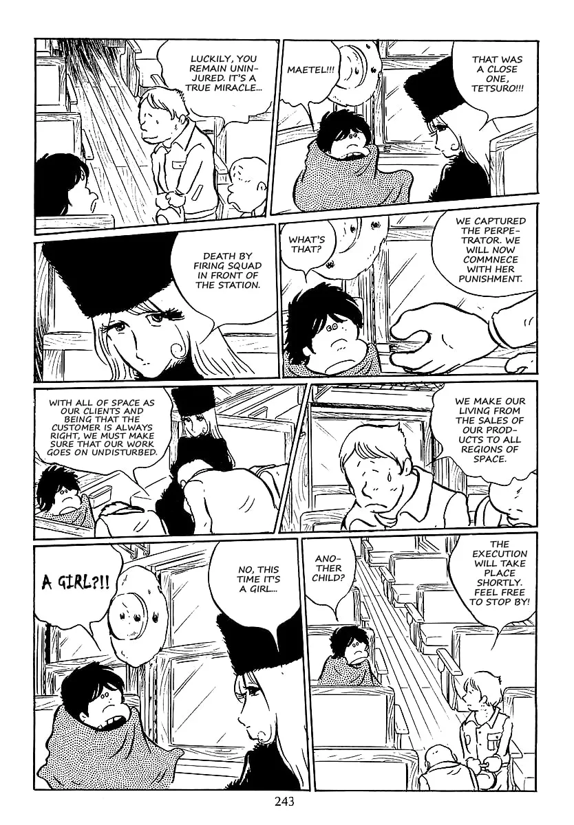 Read Galaxy Express 999 chapter 37 image 19 on Lezhin