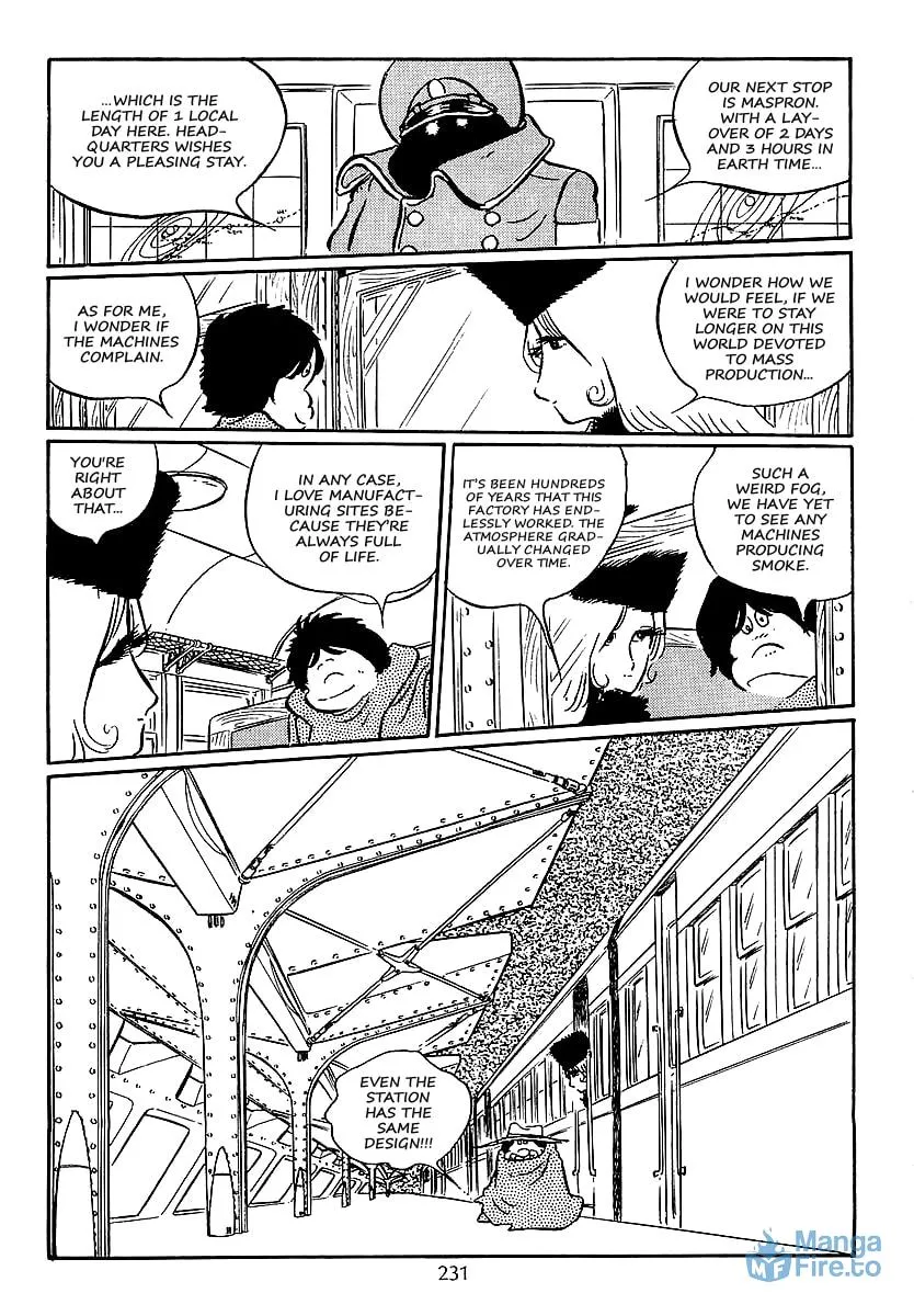 Read Galaxy Express 999 chapter 37 image 8 on Lezhin