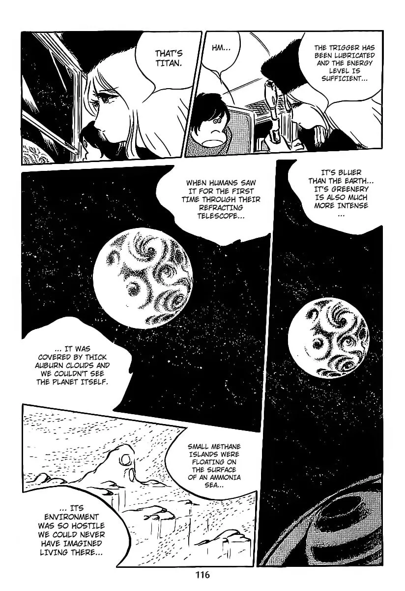 Read Galaxy Express 999 chapter 4 image 3 on Lezhin