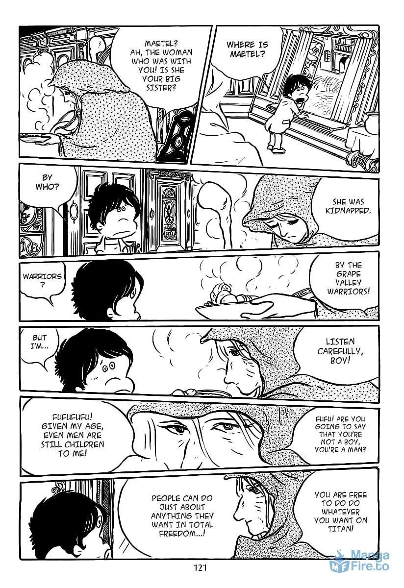 Read Galaxy Express 999 chapter 4 image 8 on Lezhin