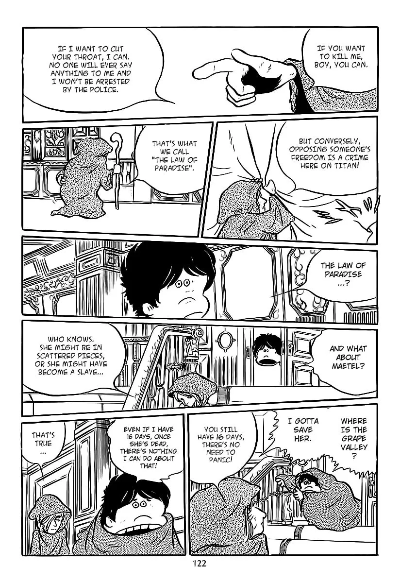 Read Galaxy Express 999 chapter 4 image 9 on Lezhin