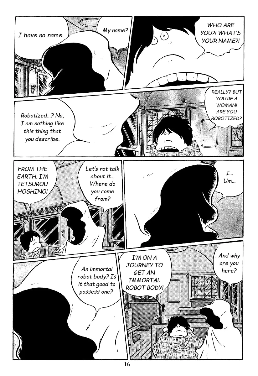 Read Galaxy Express 999 chapter 40 image 15 on Lezhin