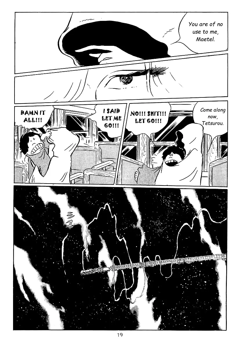 Read Galaxy Express 999 chapter 40 image 18 on Lezhin