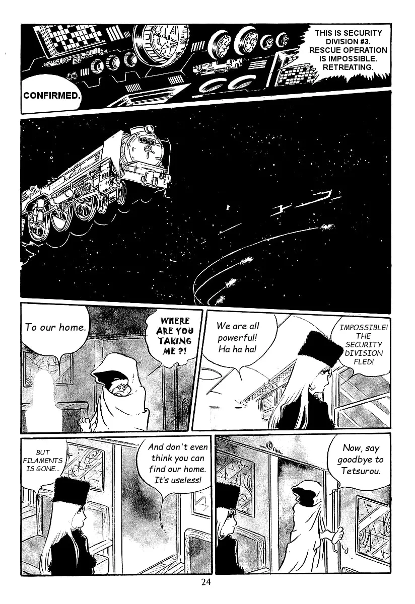 Read Galaxy Express 999 chapter 40 image 22 on Lezhin
