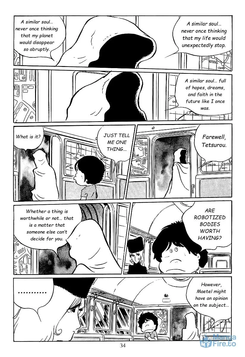 Read Galaxy Express 999 chapter 40 image 32 on Lezhin