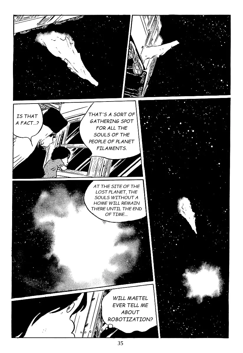 Read Galaxy Express 999 chapter 40 image 33 on Lezhin
