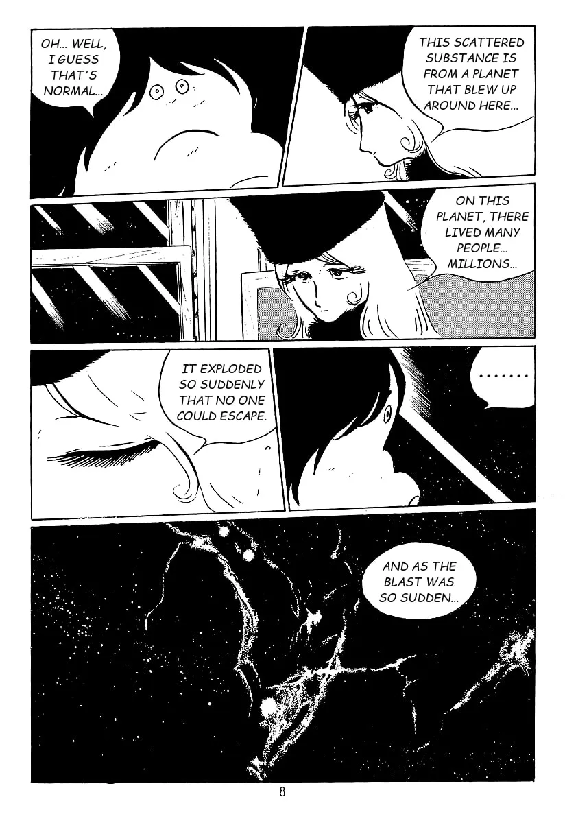 Read Galaxy Express 999 chapter 40 image 7 on Lezhin