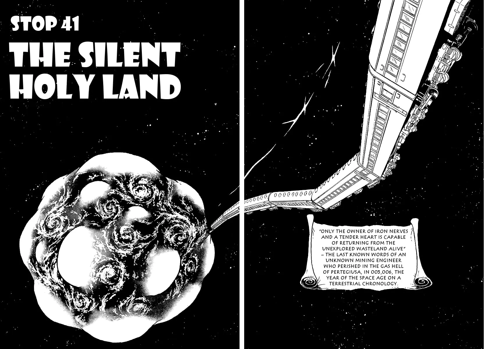 Read Galaxy Express 999 chapter 41 image 1 on Lezhin